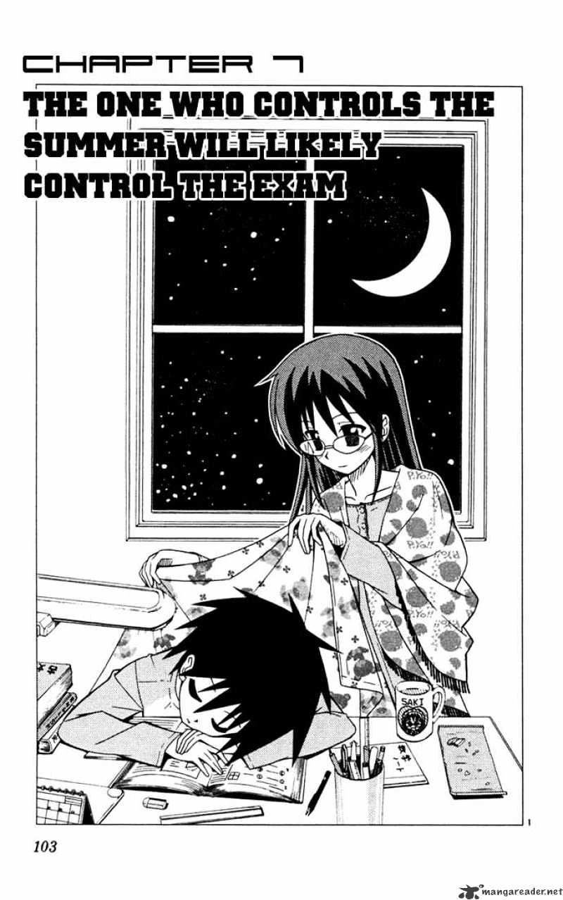 Hayate No Gotoku! - Chapter 38 : The One Who Controls The Summer Will Likely Control The Exam