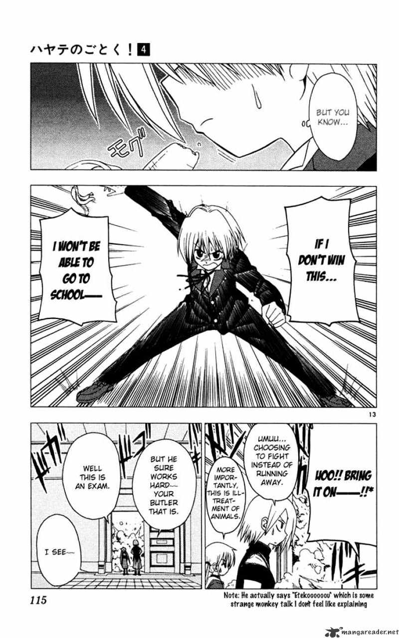 Hayate No Gotoku! - Chapter 38 : The One Who Controls The Summer Will Likely Control The Exam