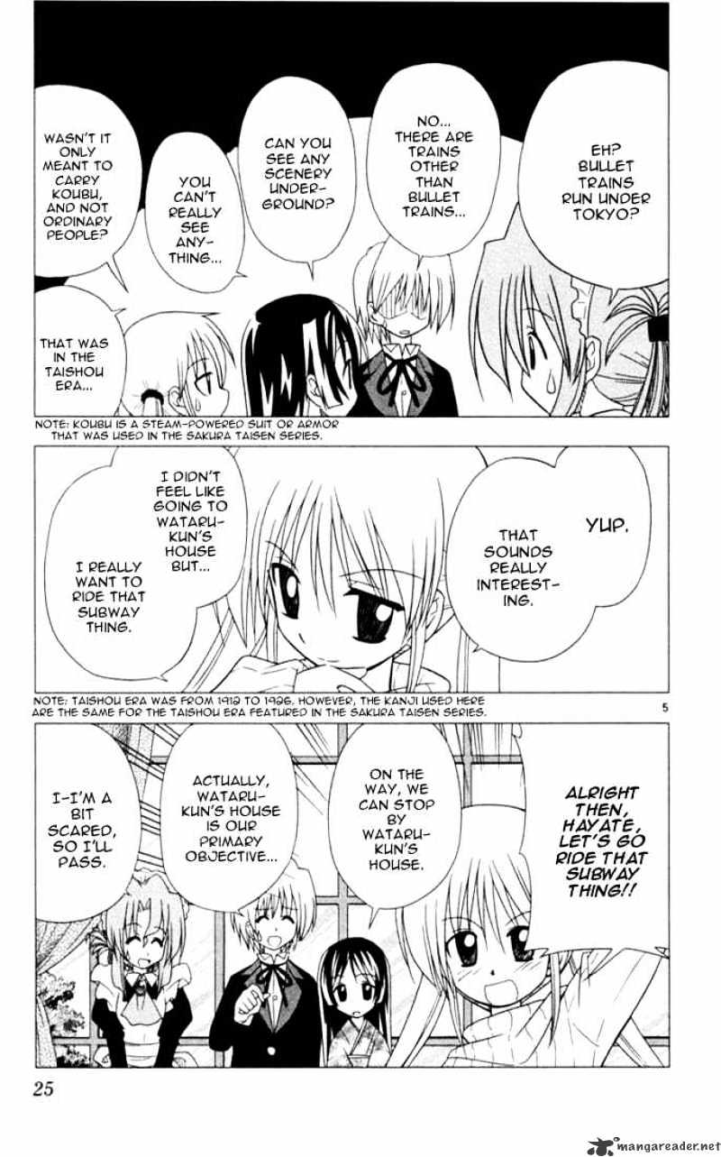 Hayate No Gotoku! - Chapter 22 : Tokyo Underground