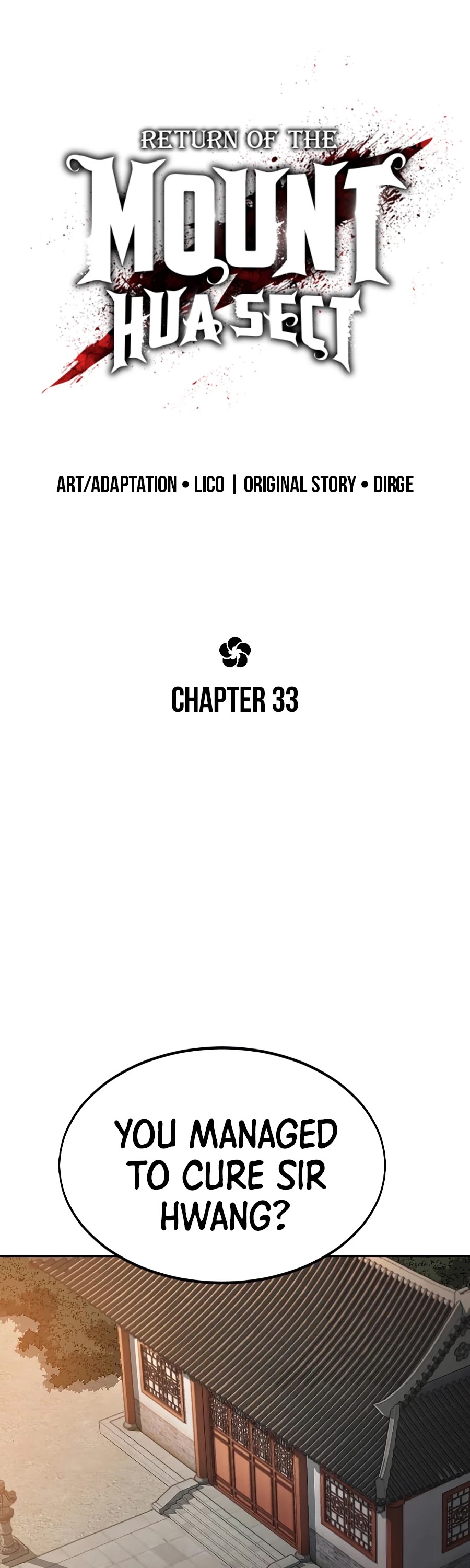 Return Of The Mount Hua Sect - Chapter 33