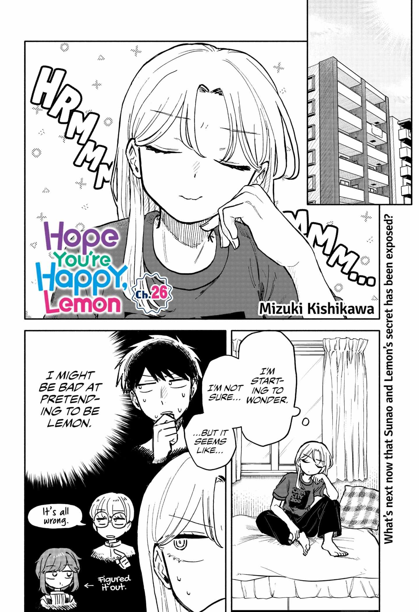 Hope You're Happy, Lemon - Chapter 26