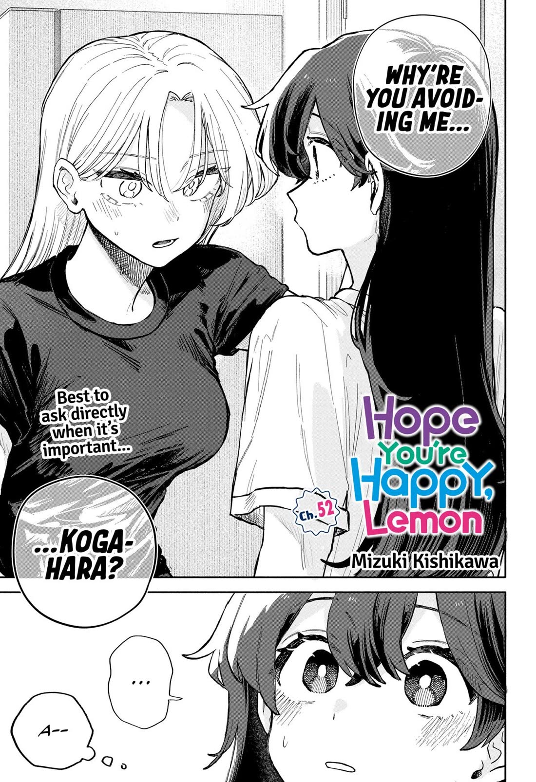 Hope You're Happy, Lemon - Chapter 52