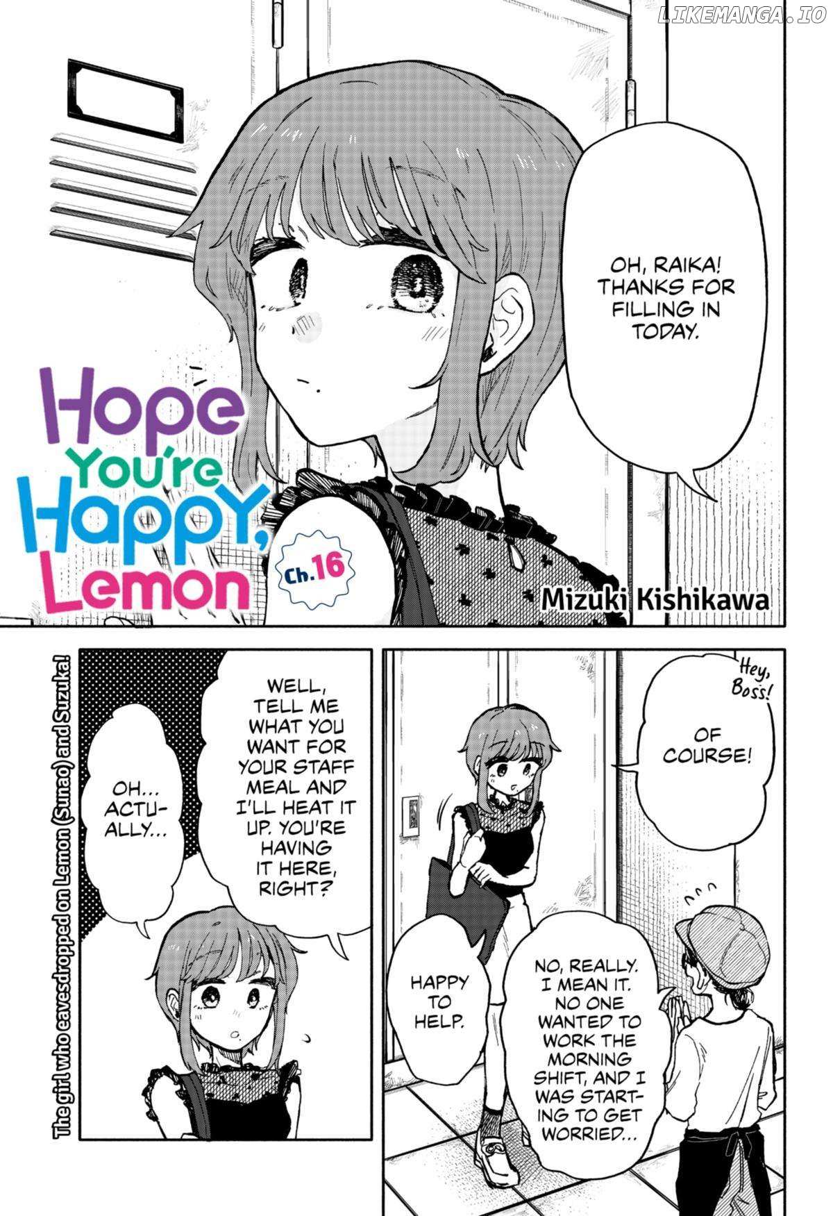 Hope You're Happy, Lemon - Chapter 16