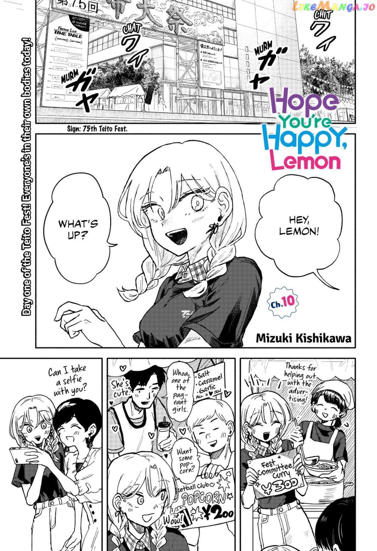 Hope You're Happy, Lemon - Chapter 10