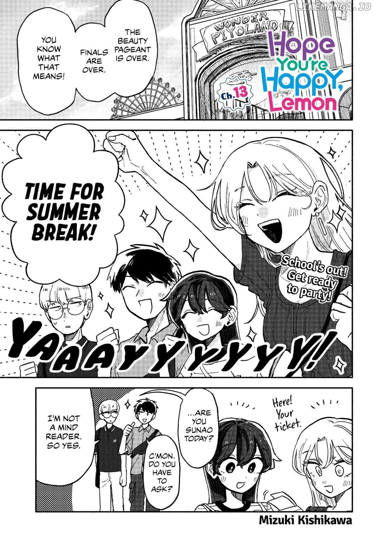 Hope You're Happy, Lemon - Chapter 13