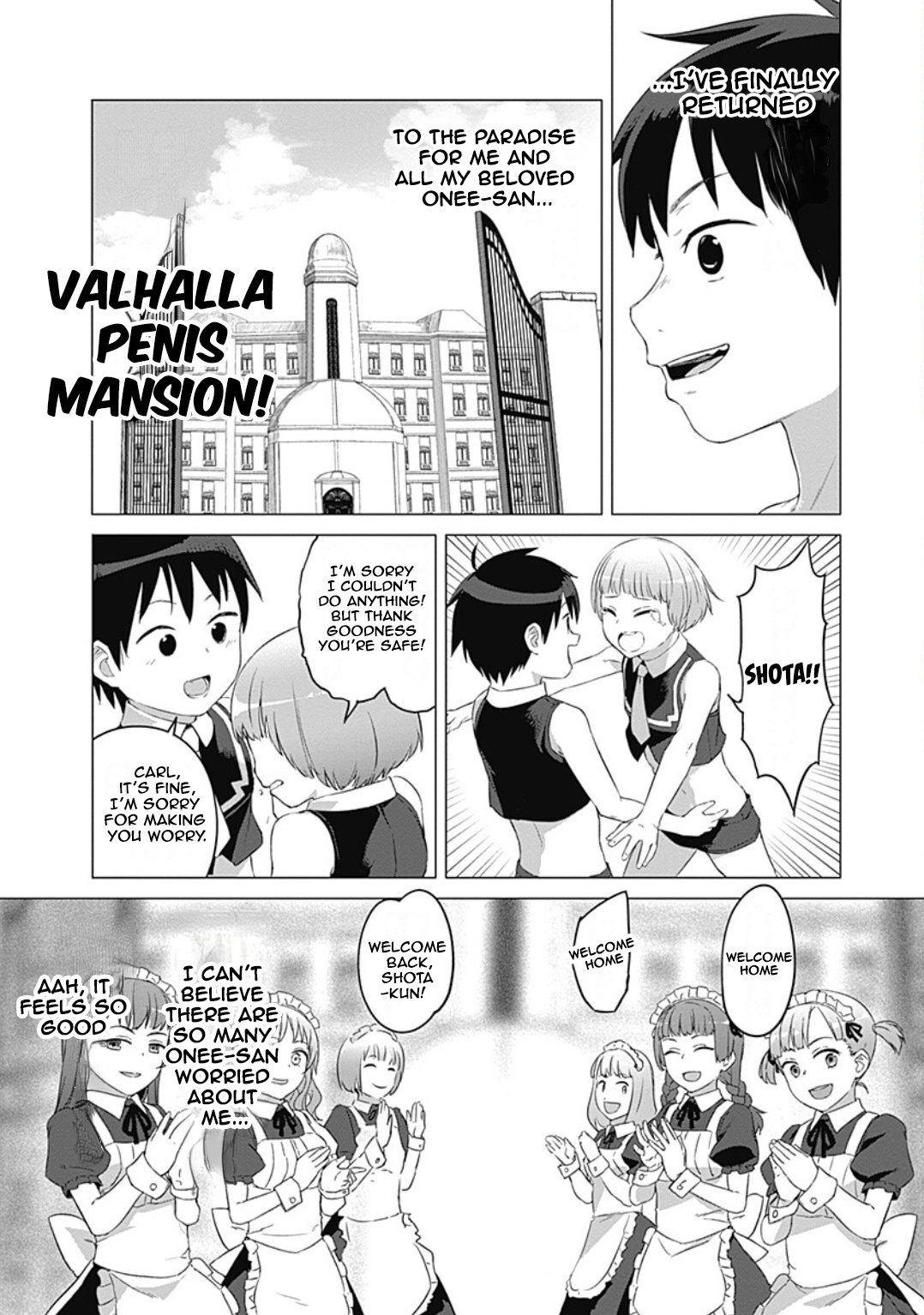 Valhalla Penis Mansion - Vol.3 Chapter 21: Real Men Love Girls, Not Change Gender