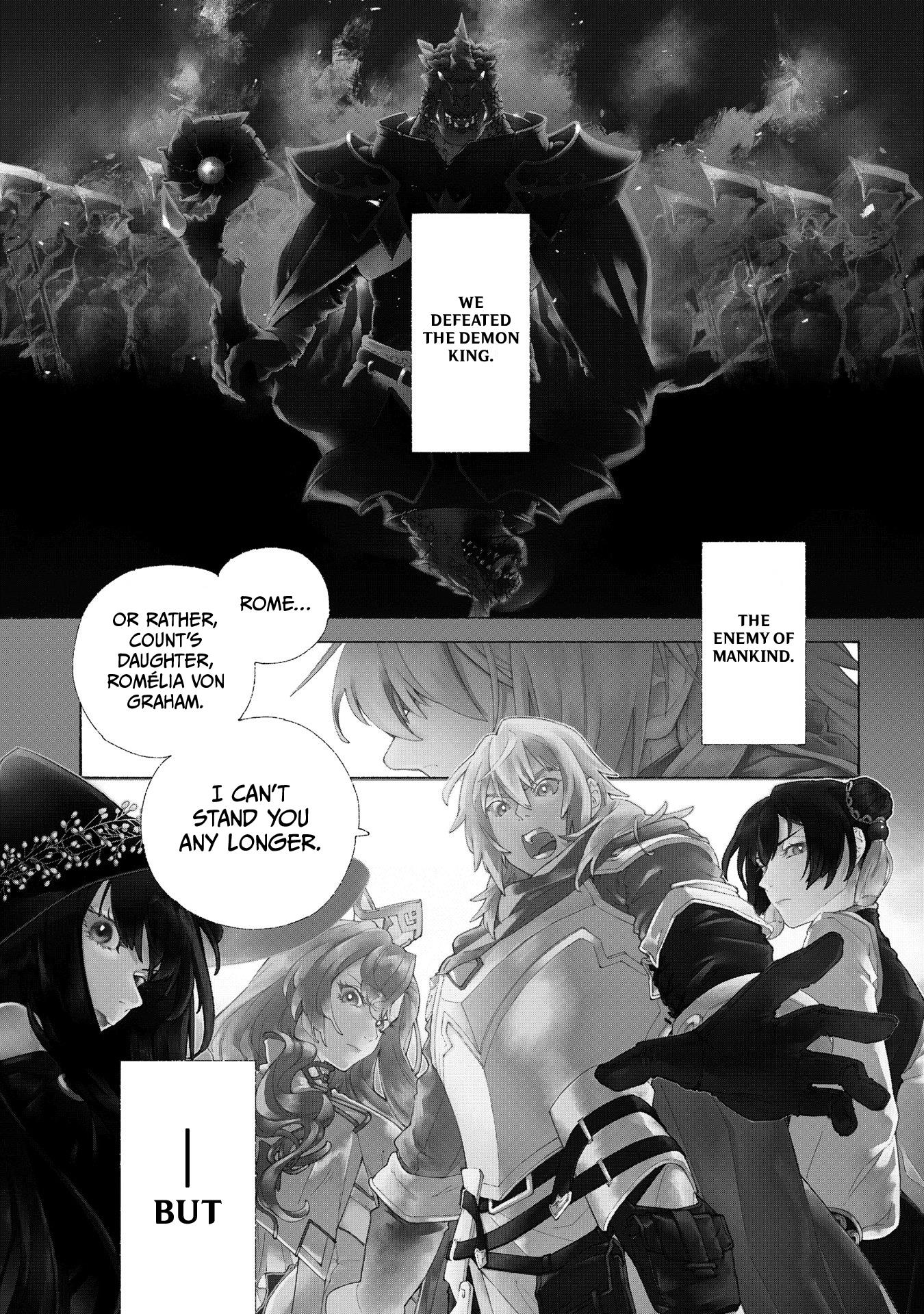 Romelia Senki ~Maou Wo Taoshita Ato Mo Jinrui Yabasou Dakara Guntai Soshiki Shita~ - Vol.1 Chapter 1: A Girl Named Romélia