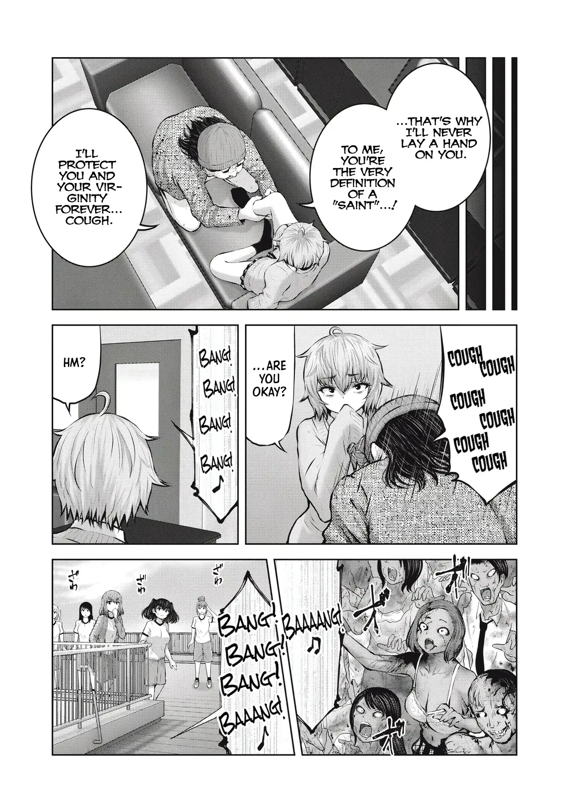 Zombie Sekai De Harem Wo Tsukurou! - Vol.2 Chapter 6.2: Let's Get Out Of The School! ②