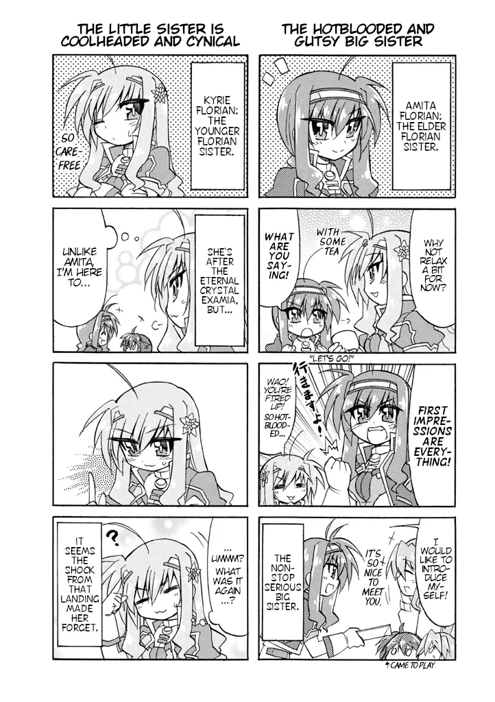 Mahou Shoujo Lyrical Nanoha A's Portable - The Gears Of Destiny - Material Musume. - Vol.1 Chapter 8.1: Extra Page 1 - June✰Rain Side B