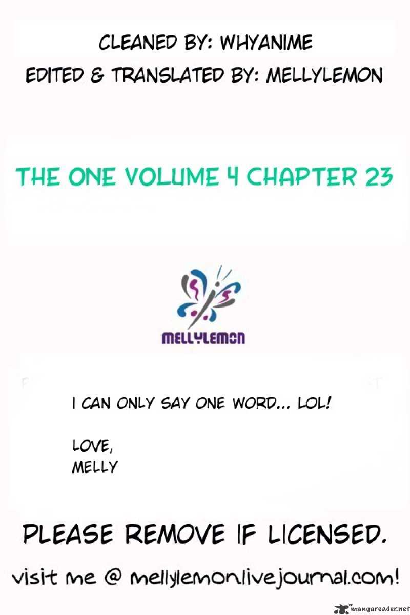 The One - Chapter 23