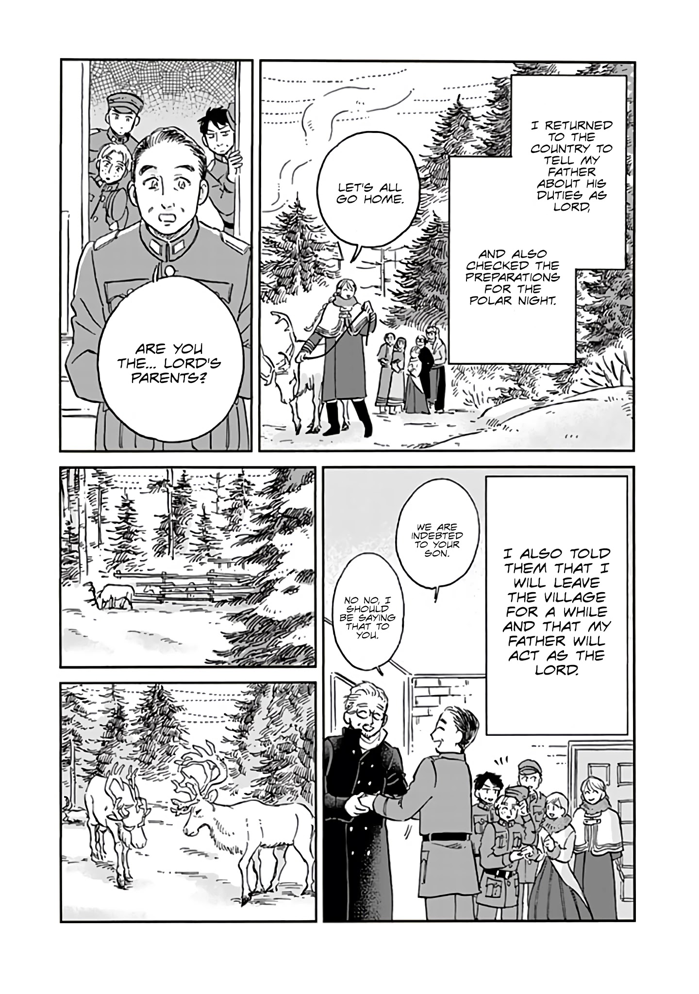 Hokuou Kizoku To Moukinzuma No Yukiguni Karigurashi - Chapter 47