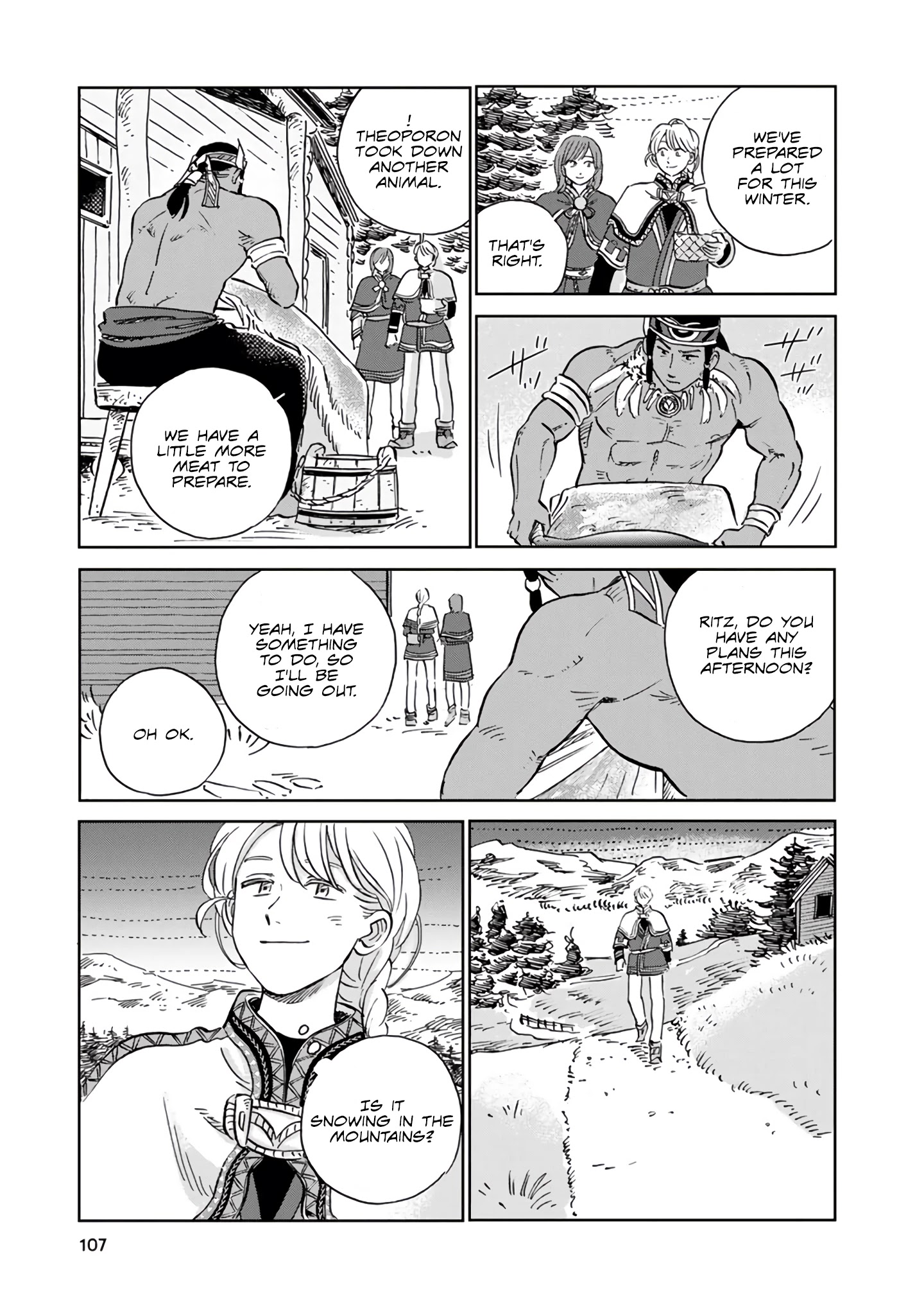 Hokuou Kizoku To Moukinzuma No Yukiguni Karigurashi - Chapter 37