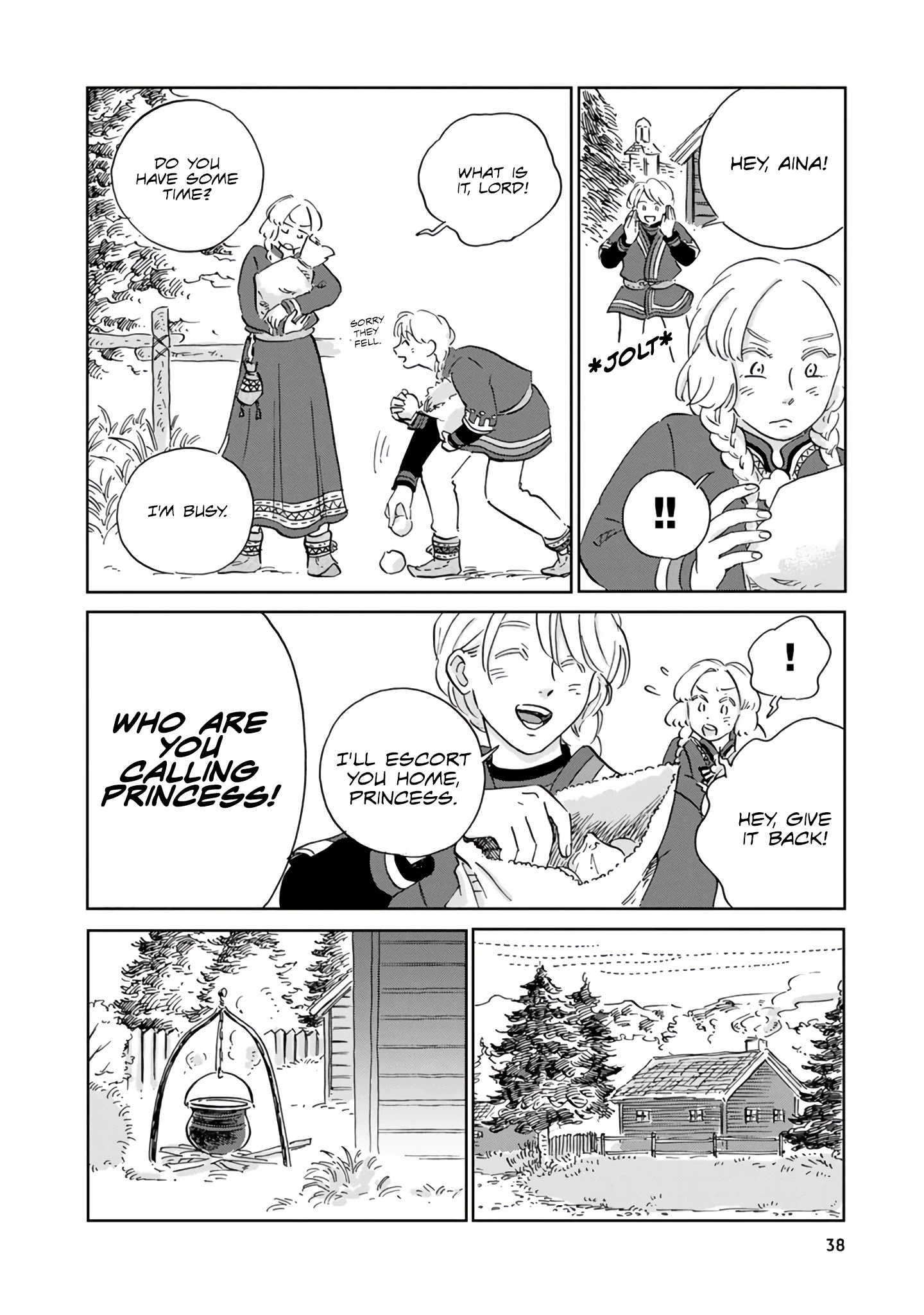 Hokuou Kizoku To Moukinzuma No Yukiguni Karigurashi - Chapter 33