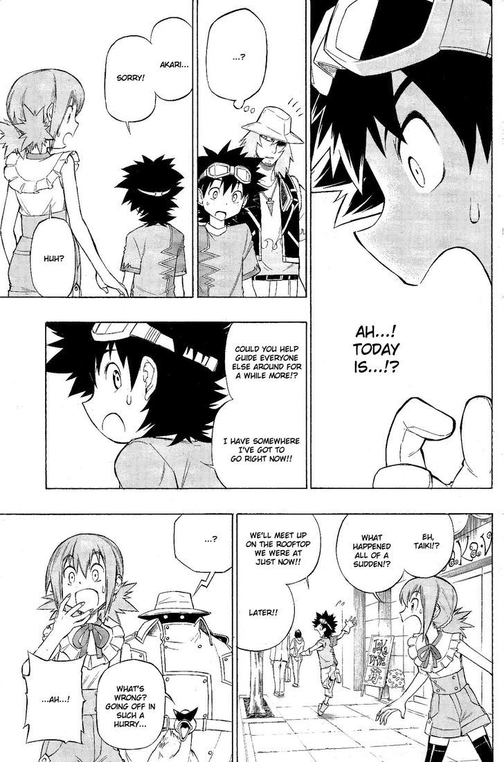 Digimon Cross Wars - Vol.1 Chapter 13 : Xros Memories!! The Boys  Old Days!!