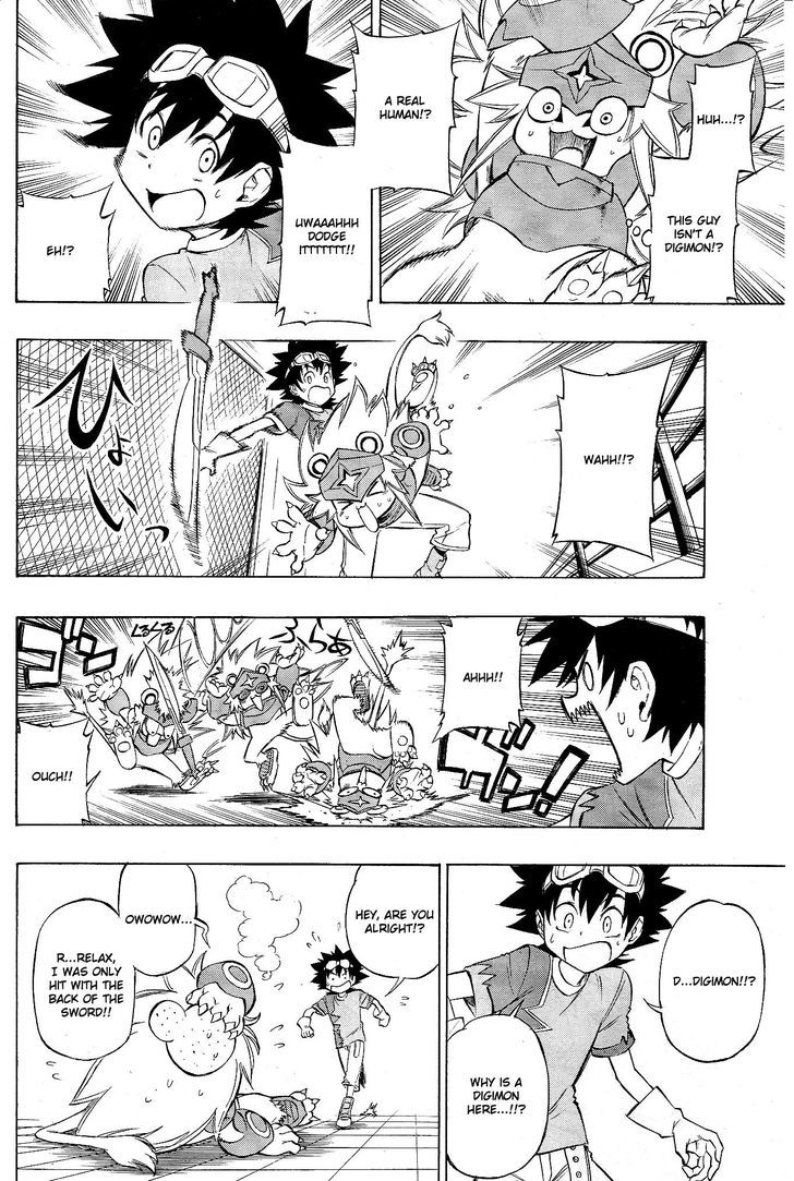 Digimon Cross Wars - Vol.1 Chapter 13 : Xros Memories!! The Boys  Old Days!!