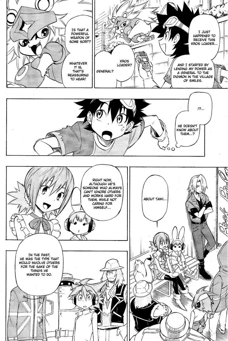 Digimon Cross Wars - Vol.1 Chapter 13 : Xros Memories!! The Boys  Old Days!!