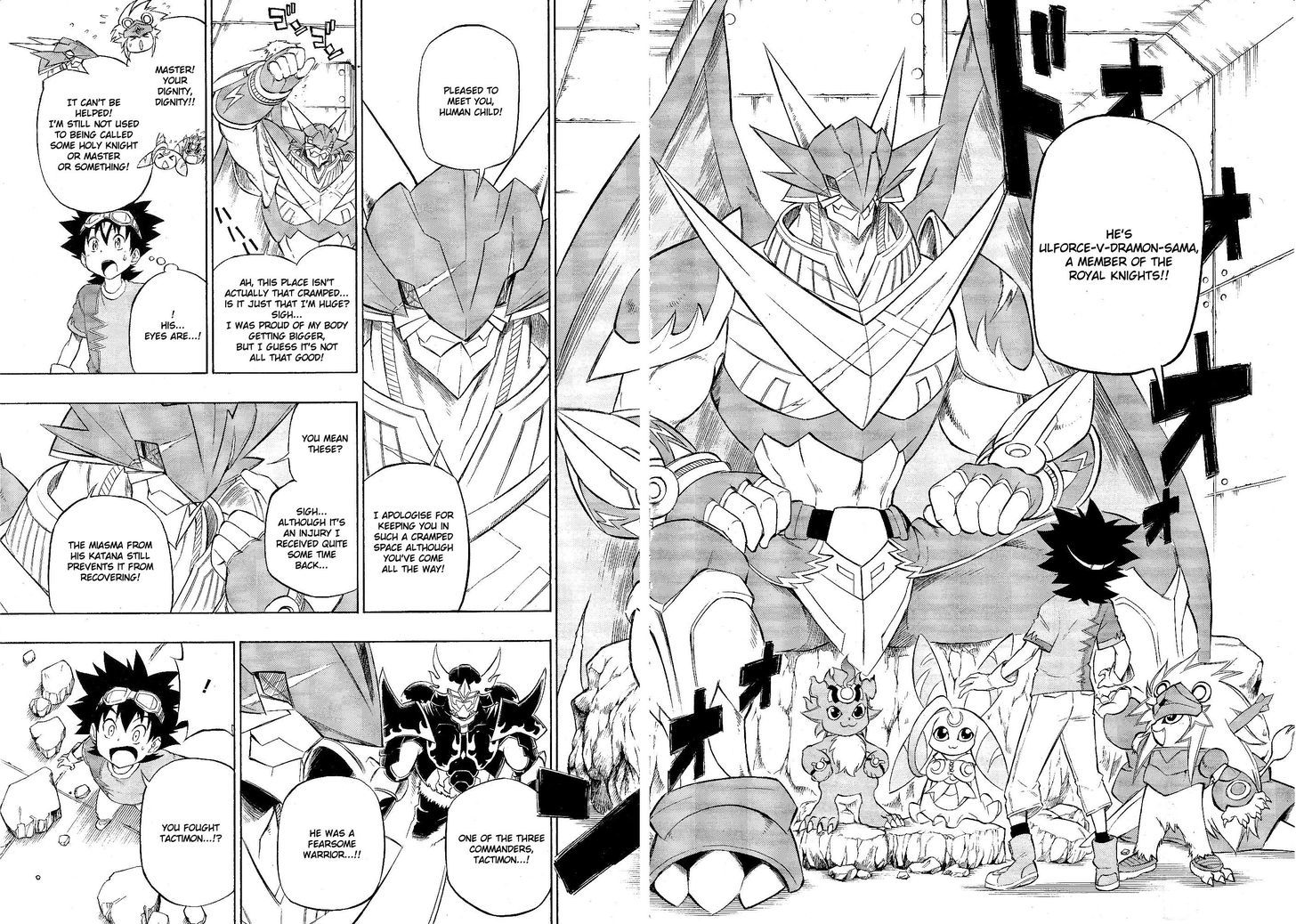 Digimon Cross Wars - Vol.1 Chapter 13 : Xros Memories!! The Boys  Old Days!!