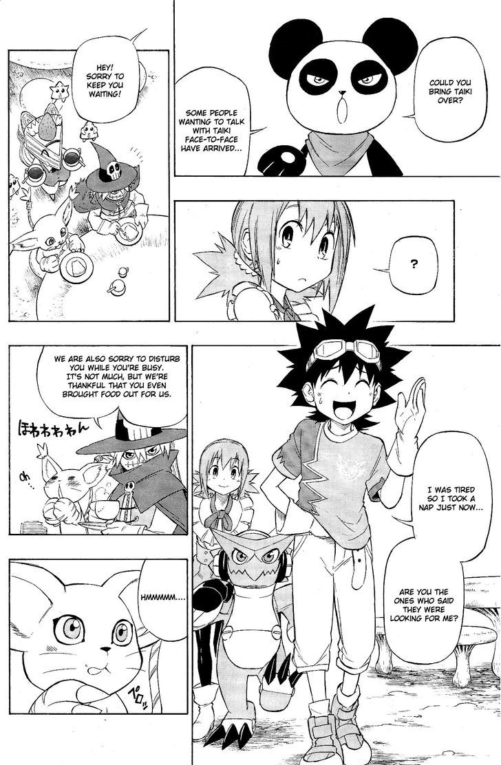 Digimon Cross Wars - Vol.1 Chapter 11 : Xross World!! The Secret Of The Two Worlds!?