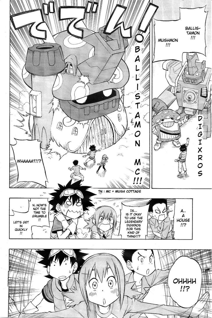 Digimon Cross Wars - Vol.1 Chapter 3 : Xross Girls!!