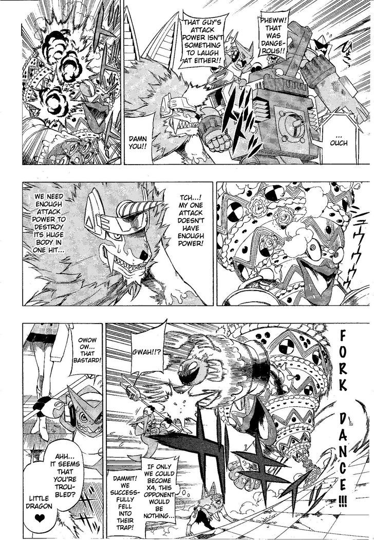 Digimon Cross Wars - Vol.1 Chapter 6 : Xross Sweets!! The Girls  Sweet Trap!!?