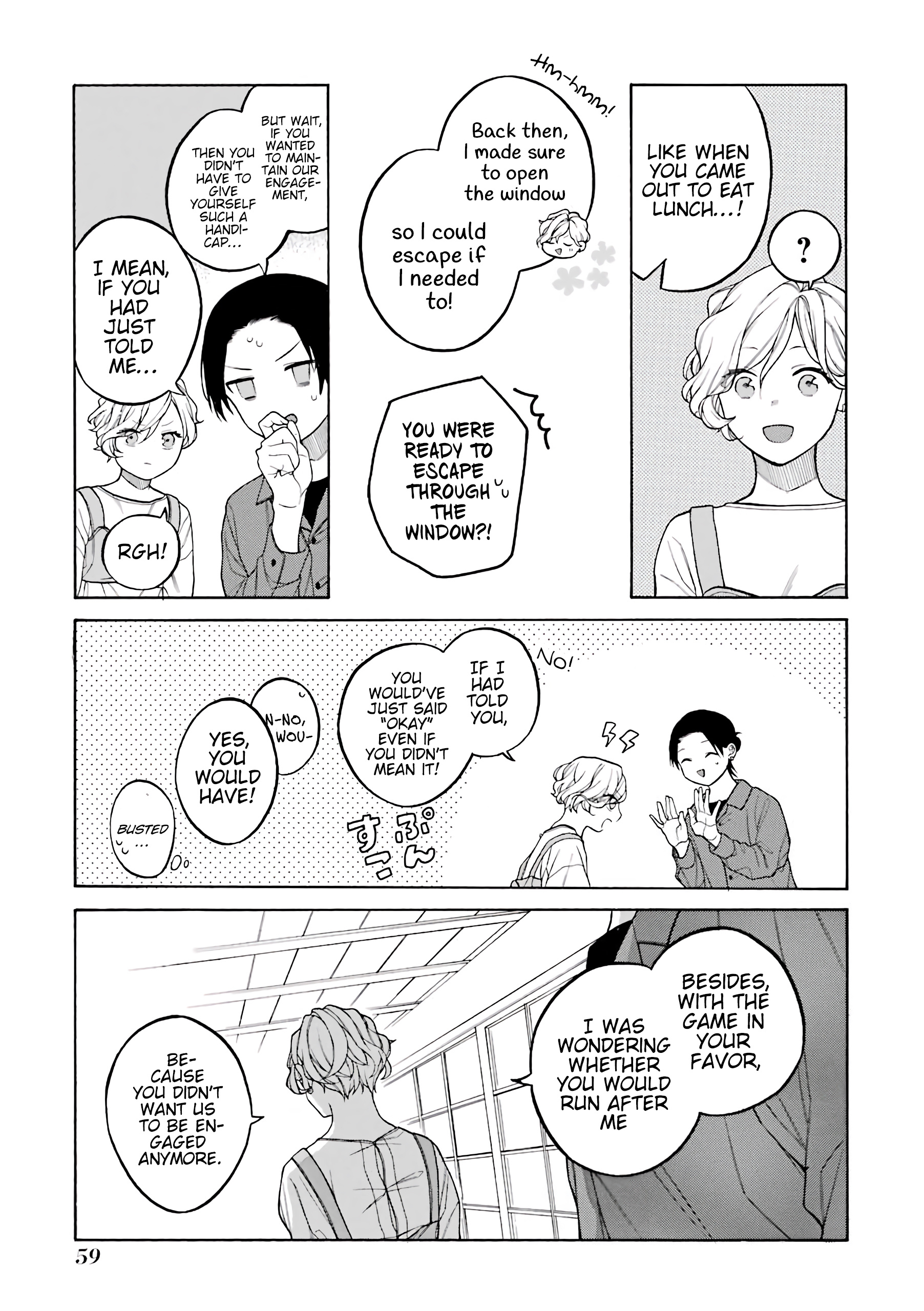 The Story Of An Engaged Couple That Doesn't Get Along - Vol.3 Chapter 33.5: Volume Extras 1