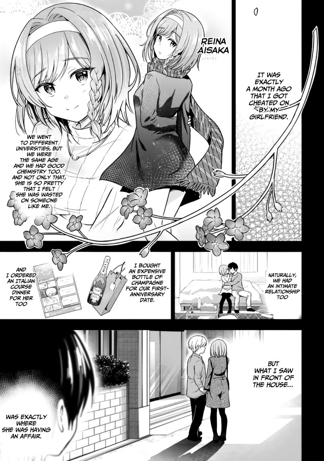 Kanojo Ni Uwaki Sareteita Ore Ga, Koakuma Na Kouhai Ni Natsukareteimasu - Chapter 1.2