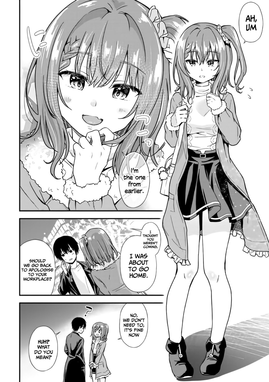 Kanojo Ni Uwaki Sareteita Ore Ga, Koakuma Na Kouhai Ni Natsukareteimasu - Chapter 1.2