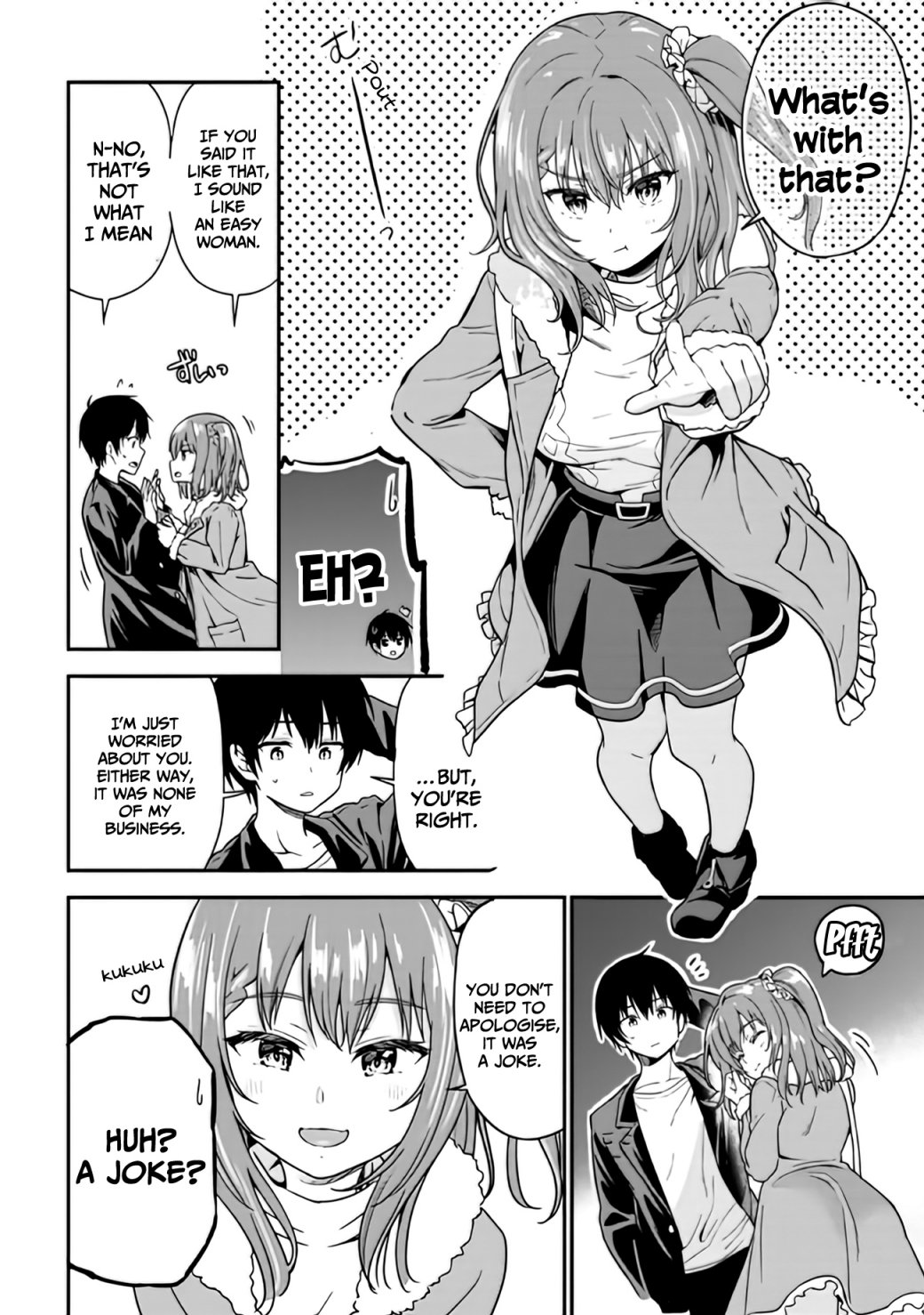 Kanojo Ni Uwaki Sareteita Ore Ga, Koakuma Na Kouhai Ni Natsukareteimasu - Chapter 1.2