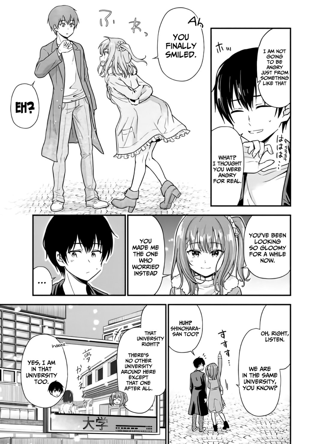 Kanojo Ni Uwaki Sareteita Ore Ga, Koakuma Na Kouhai Ni Natsukareteimasu - Chapter 1.2