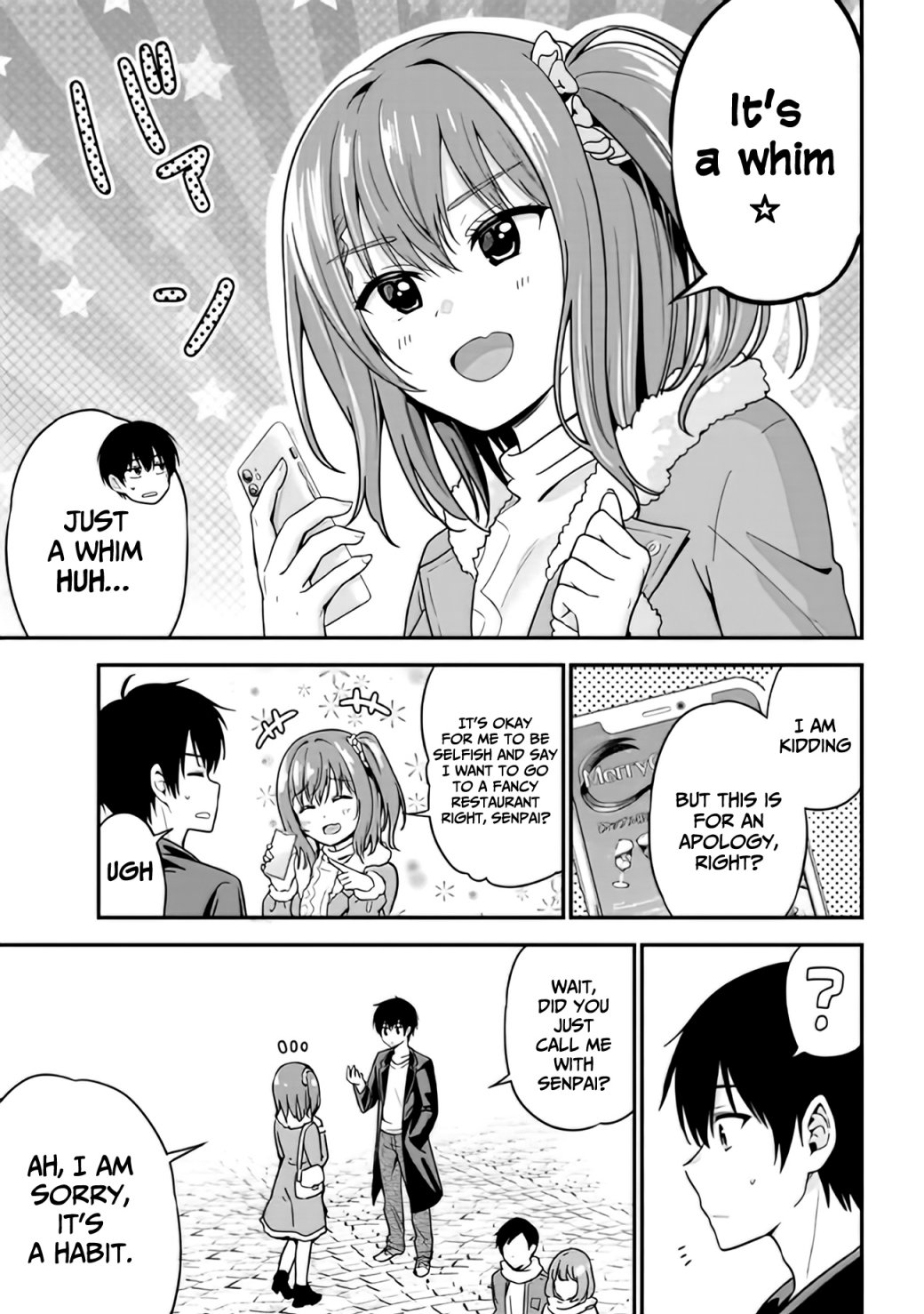 Kanojo Ni Uwaki Sareteita Ore Ga, Koakuma Na Kouhai Ni Natsukareteimasu - Chapter 1.2