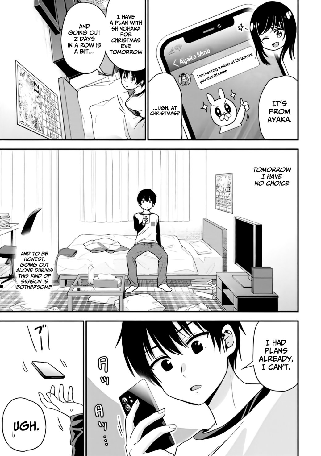 Kanojo Ni Uwaki Sareteita Ore Ga, Koakuma Na Kouhai Ni Natsukareteimasu - Chapter 1.2