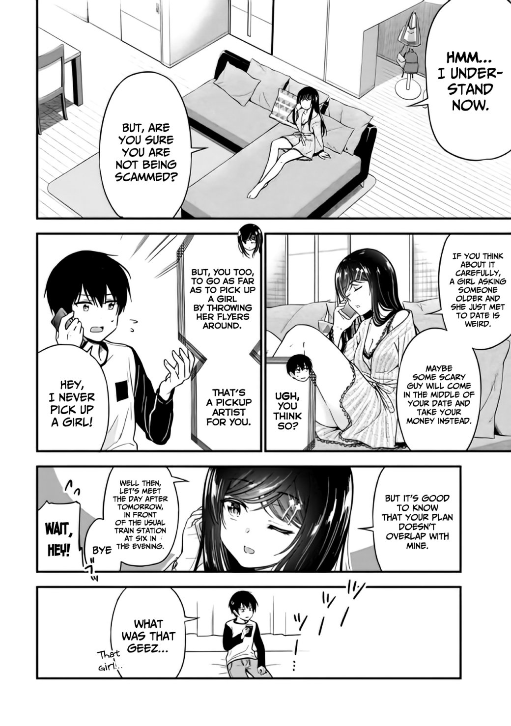 Kanojo Ni Uwaki Sareteita Ore Ga, Koakuma Na Kouhai Ni Natsukareteimasu - Chapter 1.2