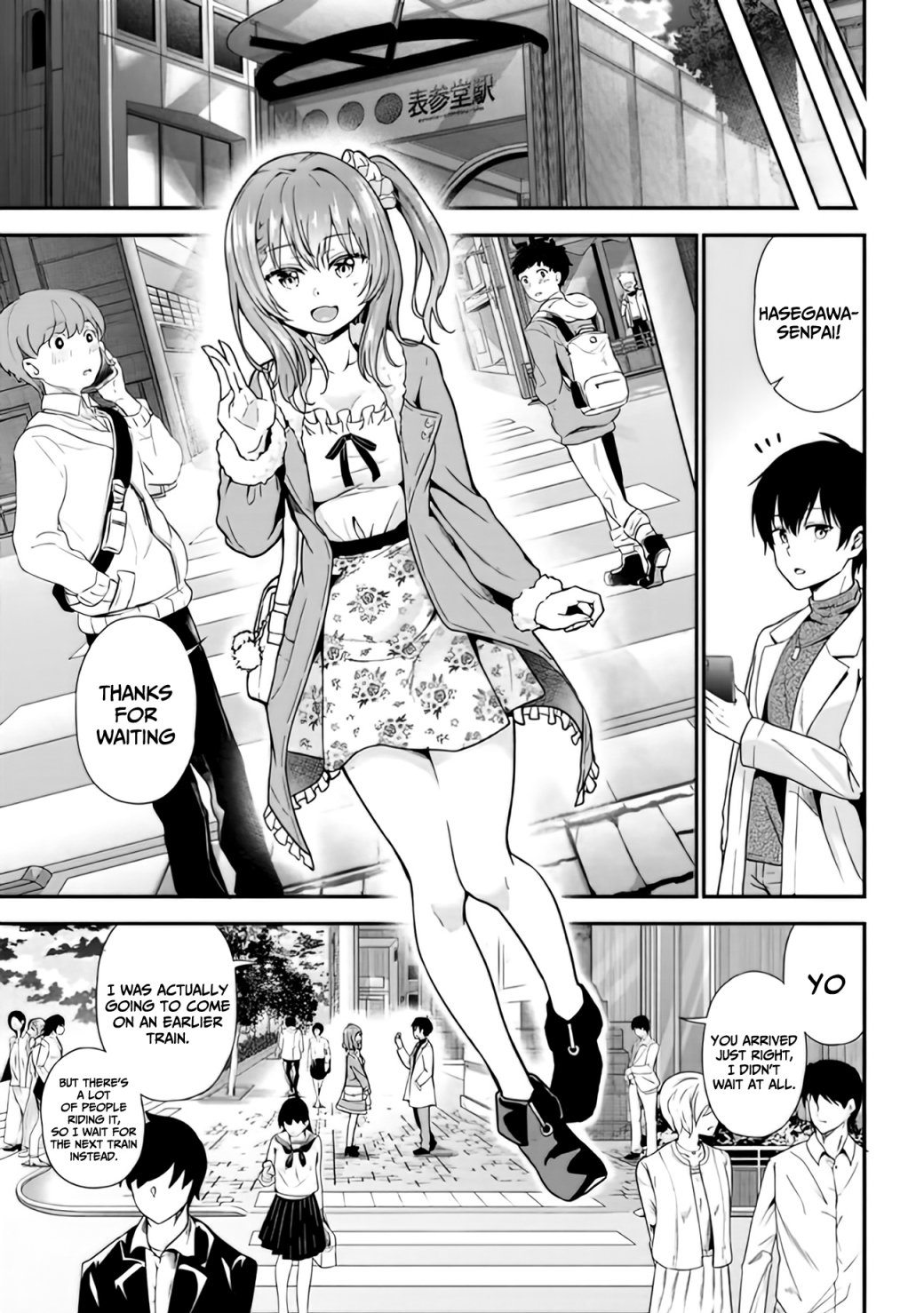 Kanojo Ni Uwaki Sareteita Ore Ga, Koakuma Na Kouhai Ni Natsukareteimasu - Chapter 1.2