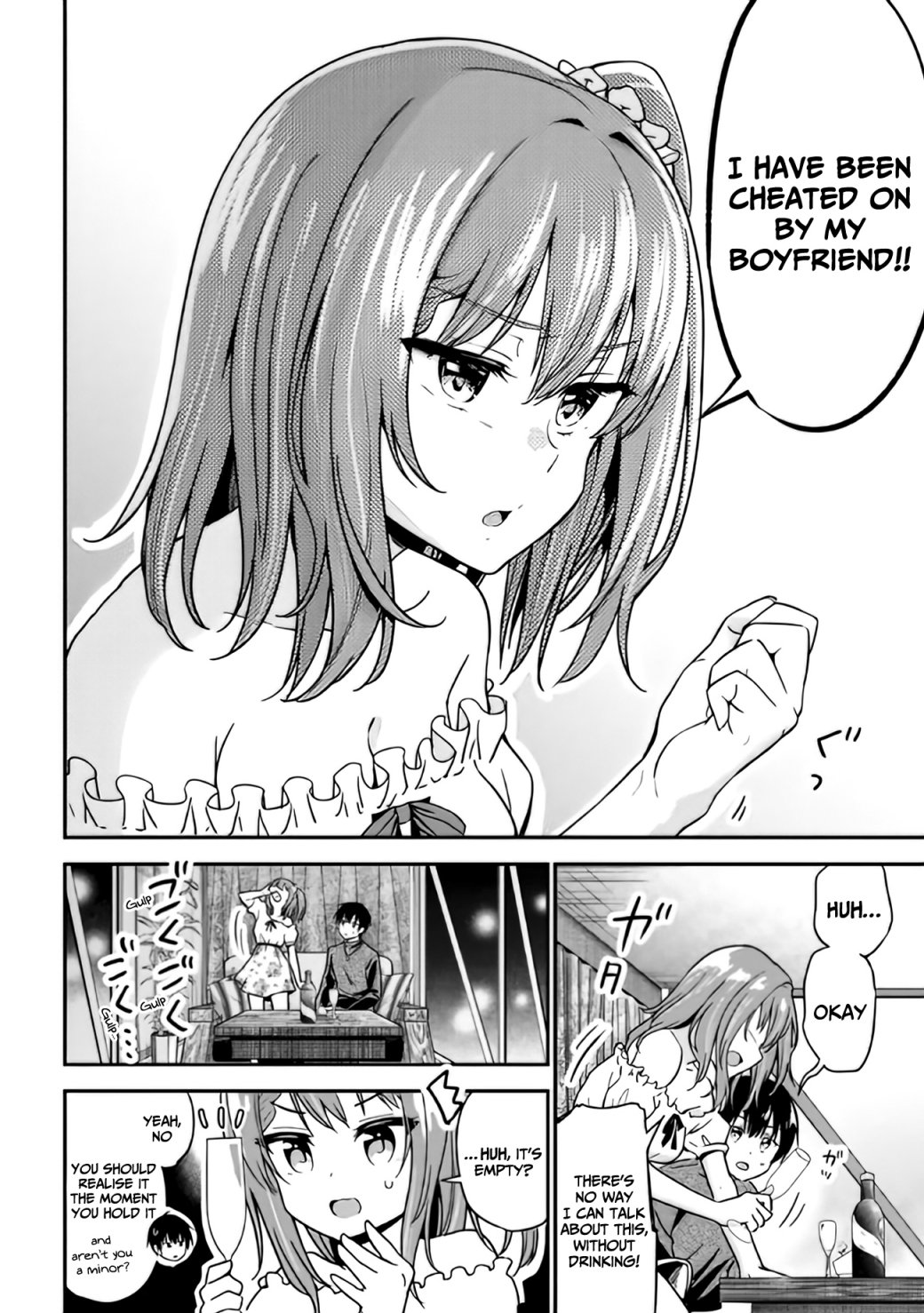 Kanojo Ni Uwaki Sareteita Ore Ga, Koakuma Na Kouhai Ni Natsukareteimasu - Chapter 1.2