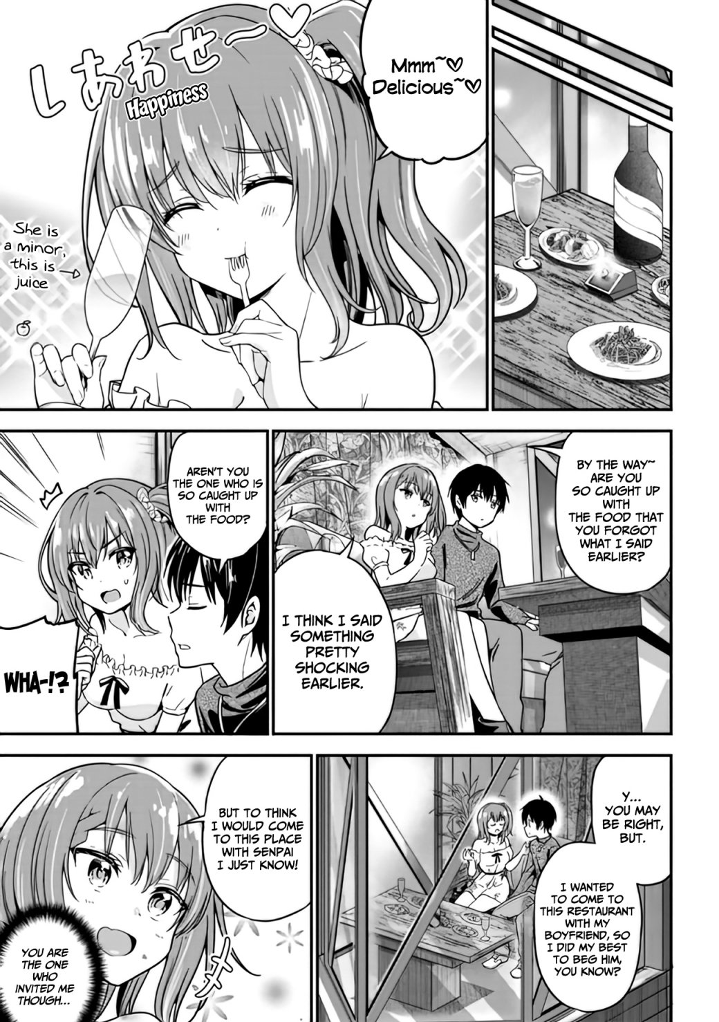 Kanojo Ni Uwaki Sareteita Ore Ga, Koakuma Na Kouhai Ni Natsukareteimasu - Chapter 1.2