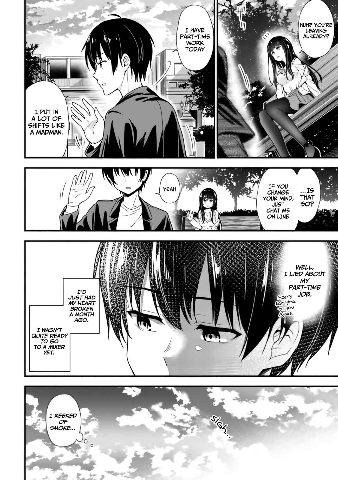 Kanojo Ni Uwaki Sareteita Ore Ga, Koakuma Na Kouhai Ni Natsukareteimasu - Chapter 1.1