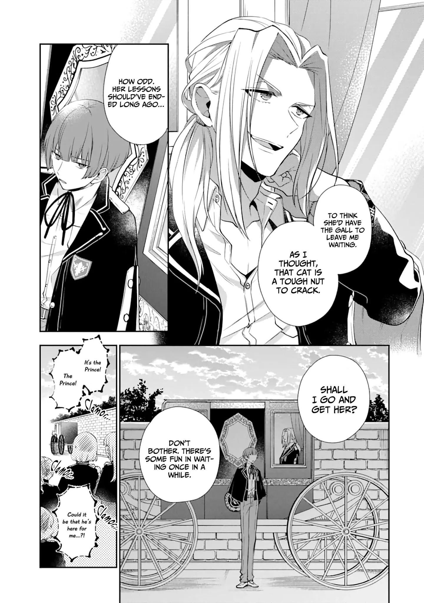 The Noble Girl With A Crush On A Plain And Studious Guy Finds The Arrogant Prince To Be A Nuisance - Chapter 2: The Date After School