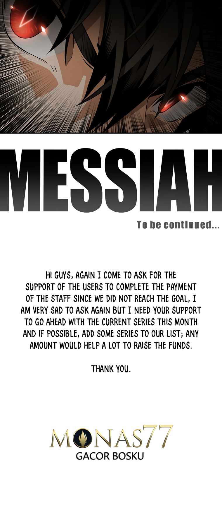 Messiah: End Of The Gods - Chapter 1