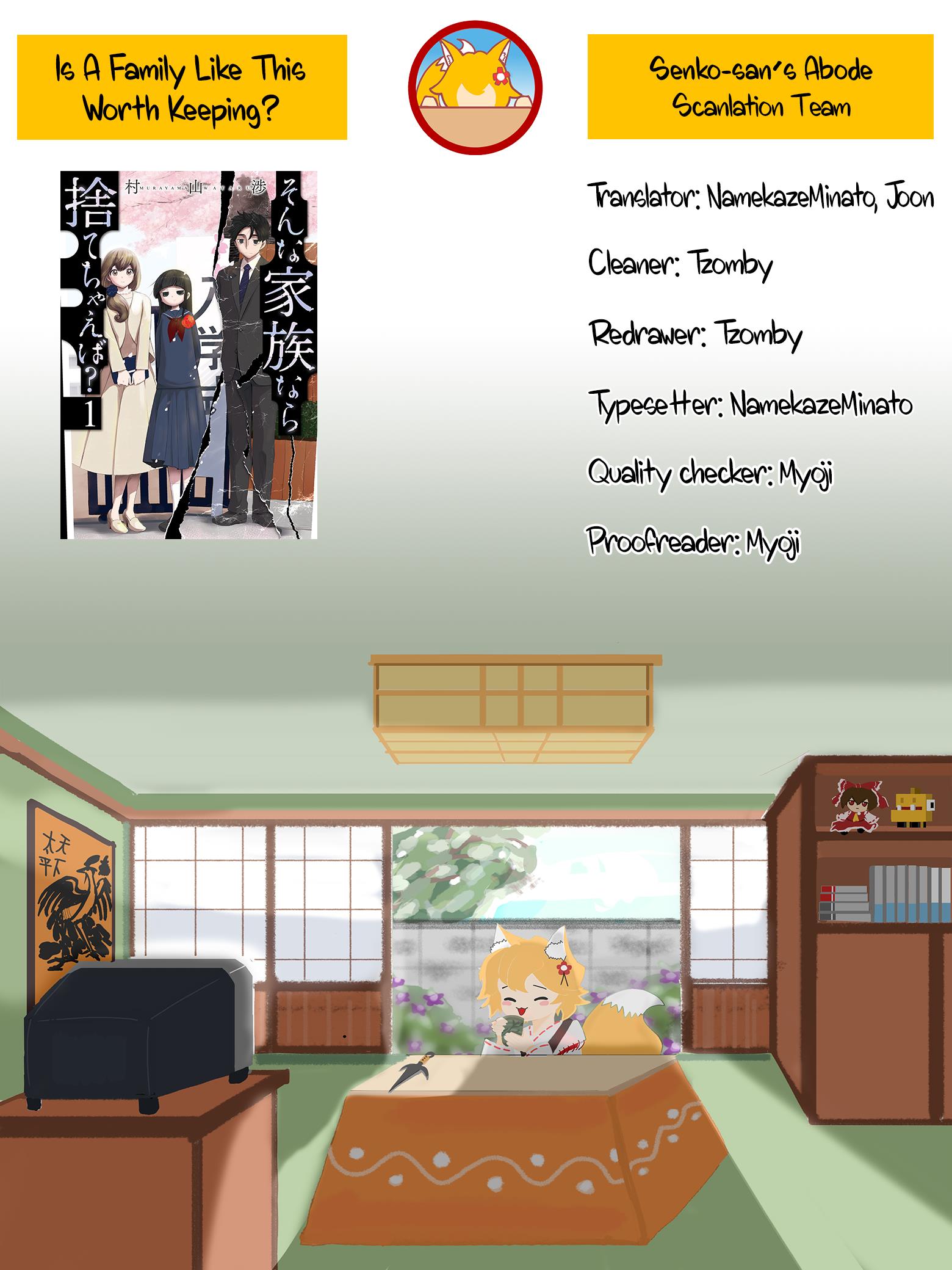 Is A Family Like This Worth Keeping? - Vol.1 Chapter 7