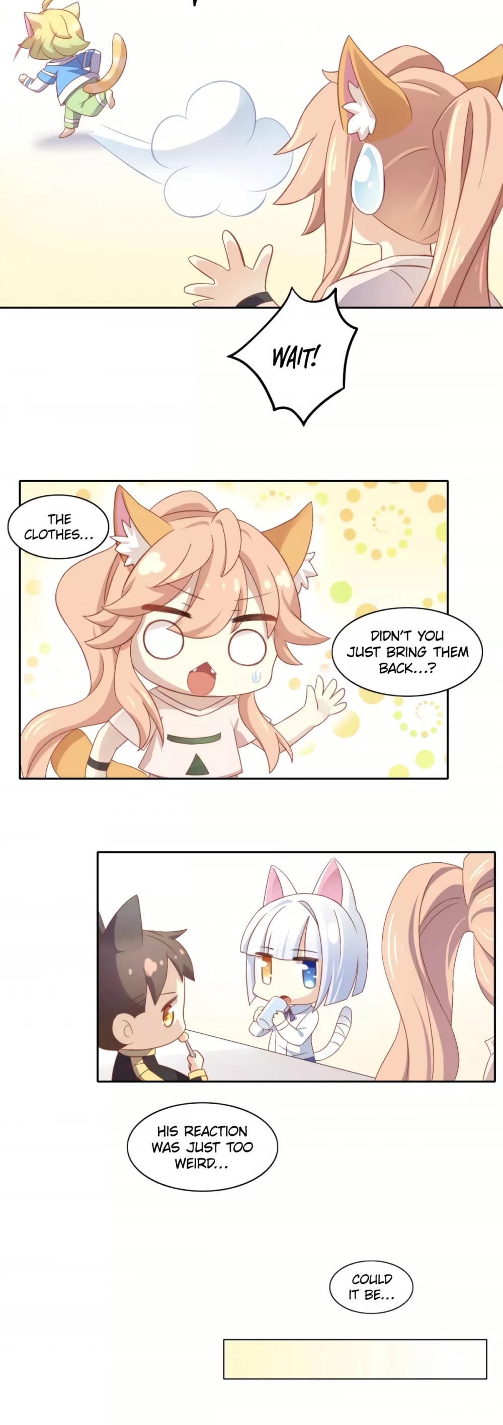 Under The Paws Of Cats - Chapter 10: Klein Has A Crush On Huang...?