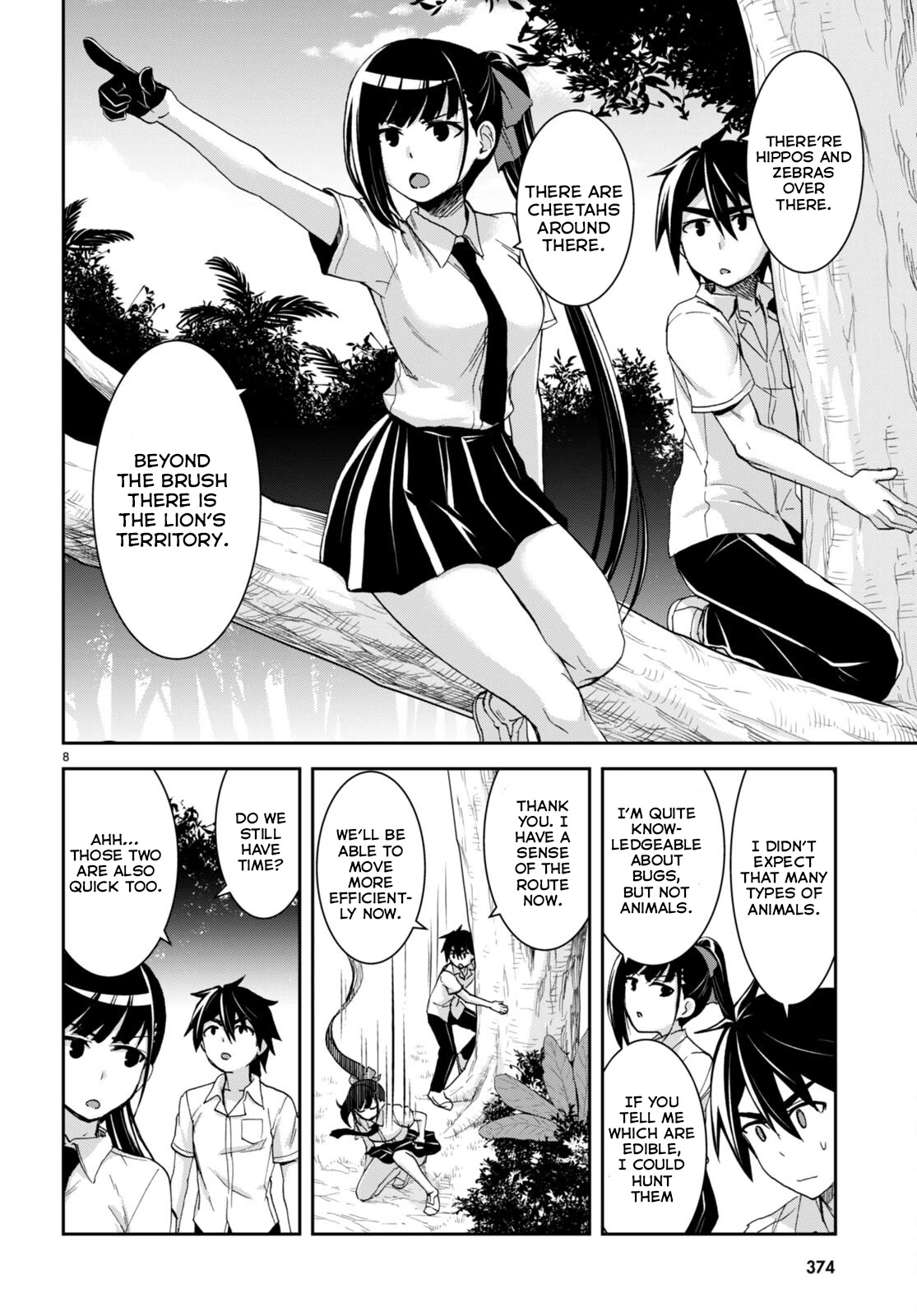 Isekai Yurutto Survival Seikatsu: Gakkou No Minna To Isekai No Mujintou Ni Tenishitakedo Ore Dake Rakushou Desu - Chapter 17