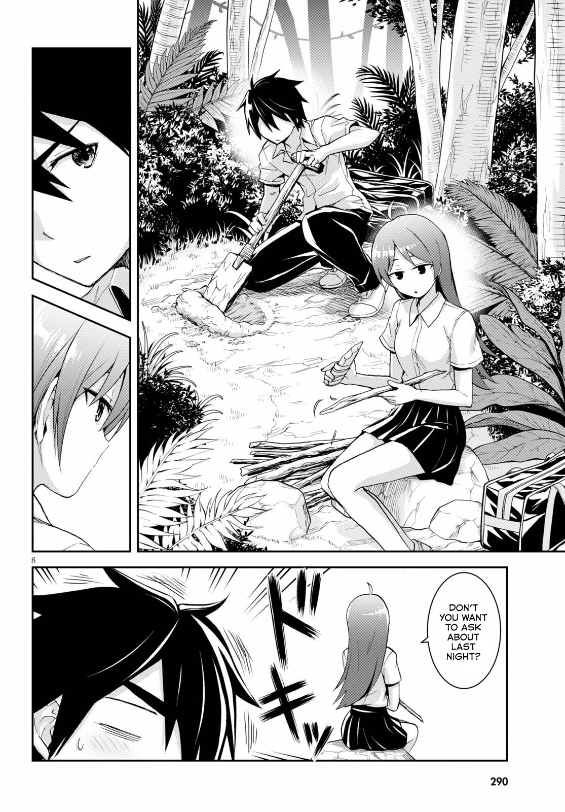 Isekai Yurutto Survival Seikatsu: Gakkou No Minna To Isekai No Mujintou Ni Tenishitakedo Ore Dake Rakushou Desu - Chapter 9