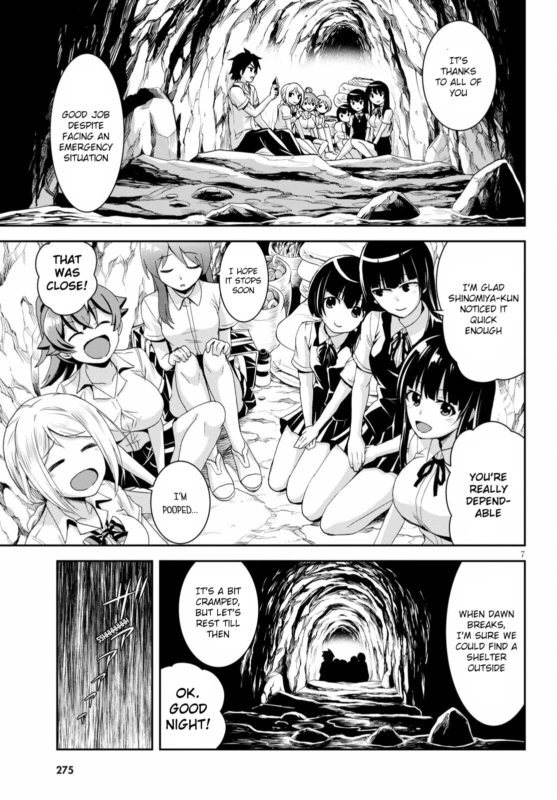 Isekai Yurutto Survival Seikatsu: Gakkou No Minna To Isekai No Mujintou Ni Tenishitakedo Ore Dake Rakushou Desu - Chapter 8