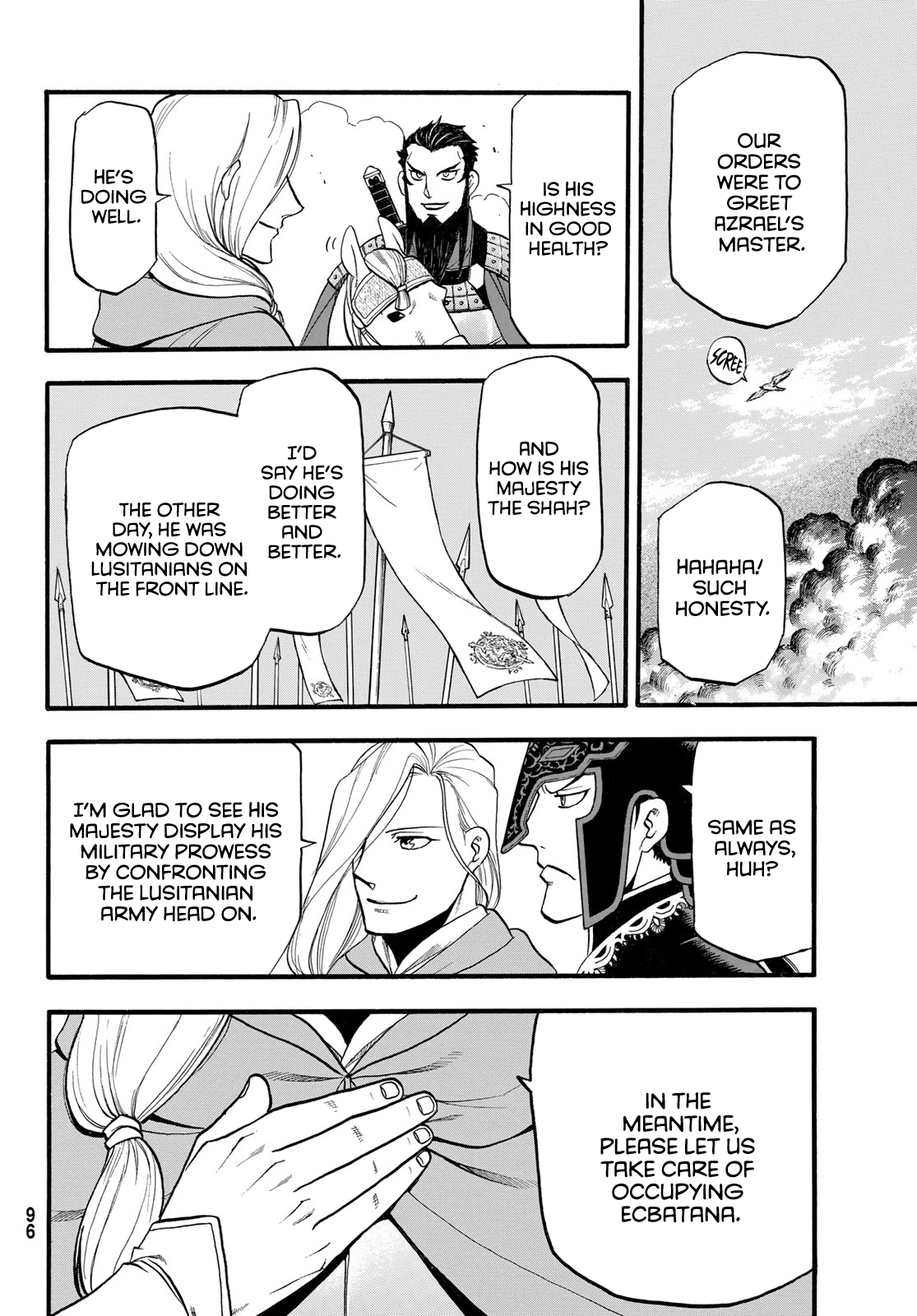 Arslan Senki (Arakawa Hiromu) - Chapter 111: Lusitania's Counterattack