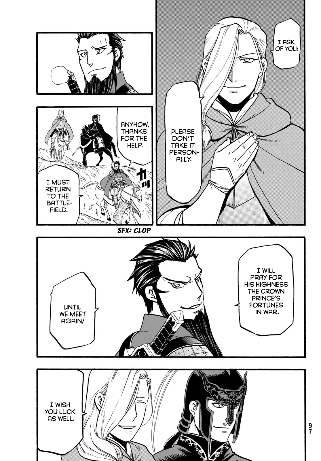 Arslan Senki (Arakawa Hiromu) - Chapter 111: Lusitania's Counterattack