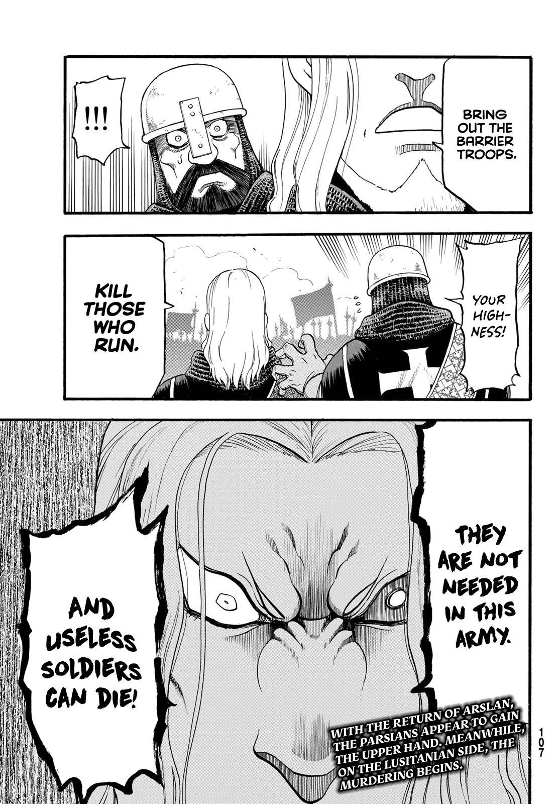 Arslan Senki (Arakawa Hiromu) - Chapter 111: Lusitania's Counterattack