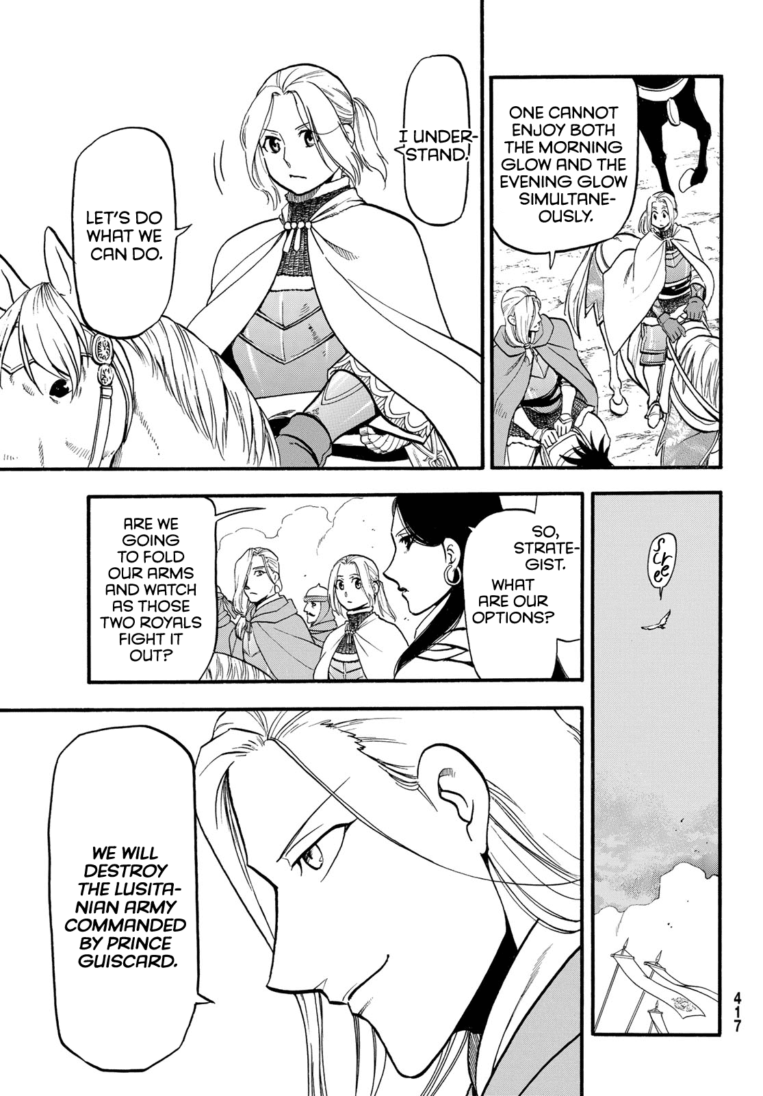 Arslan Senki (Arakawa Hiromu) - Chapter 114: Guiscard's Misfortune