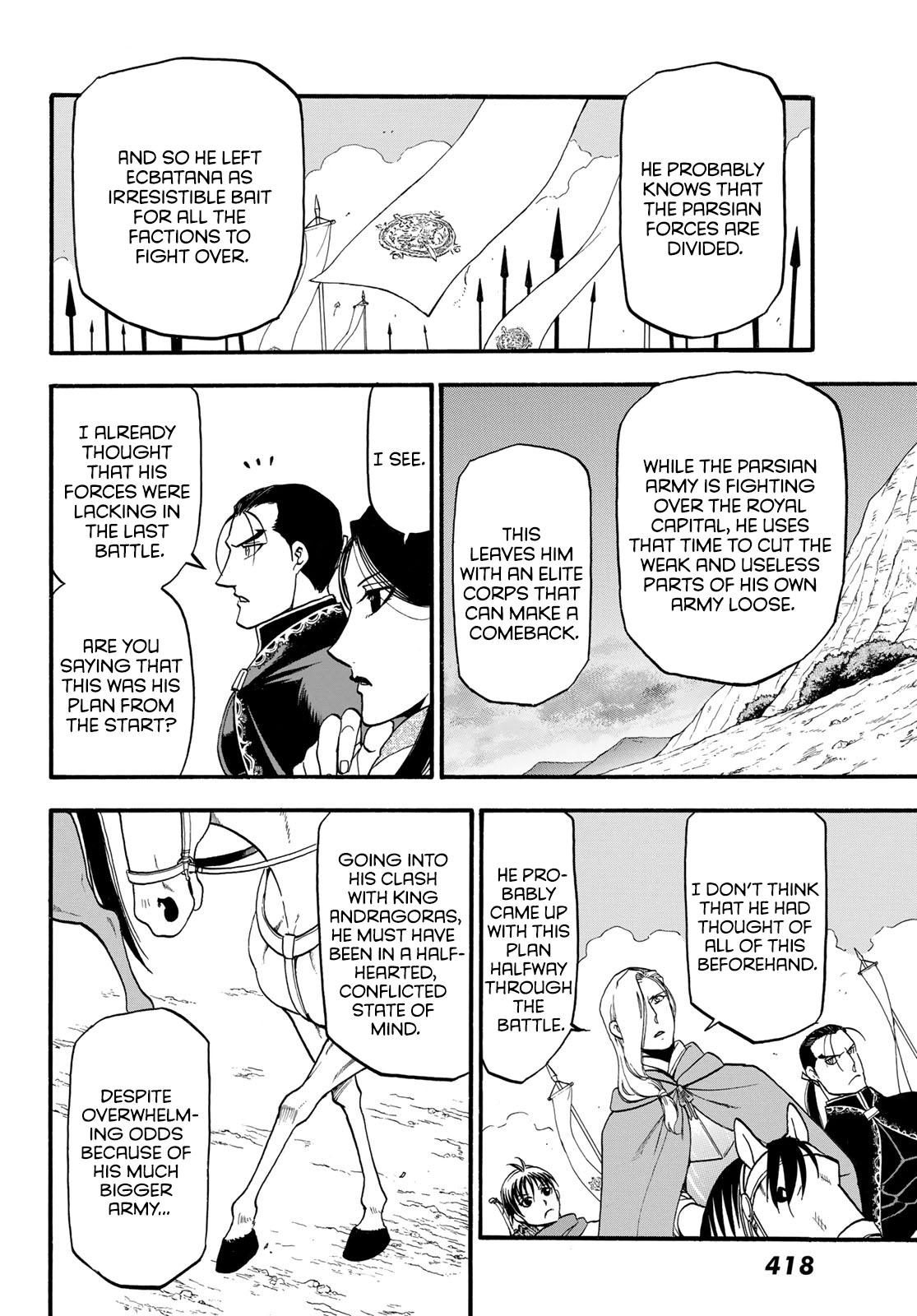 Arslan Senki (Arakawa Hiromu) - Chapter 114: Guiscard's Misfortune