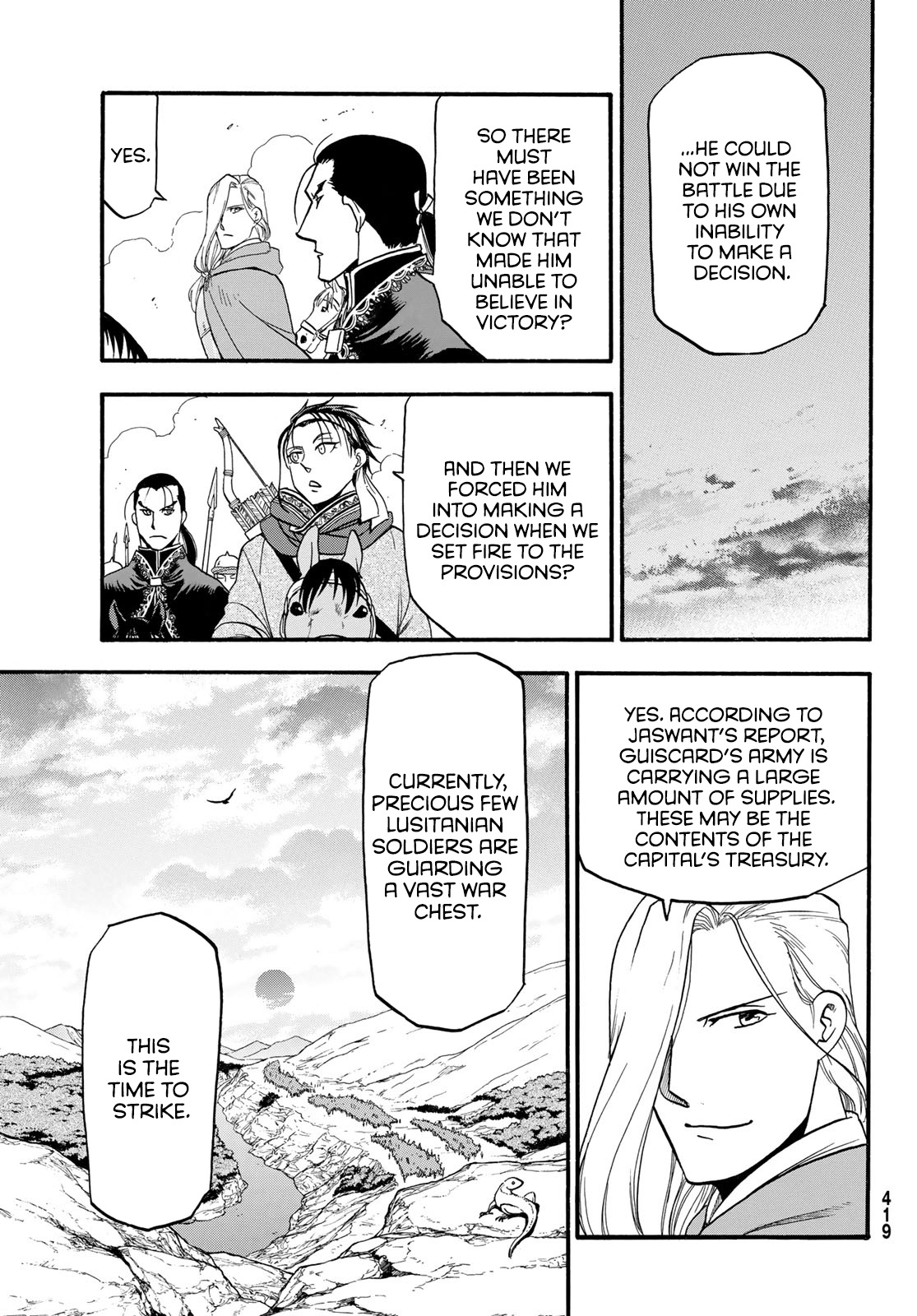 Arslan Senki (Arakawa Hiromu) - Chapter 114: Guiscard's Misfortune