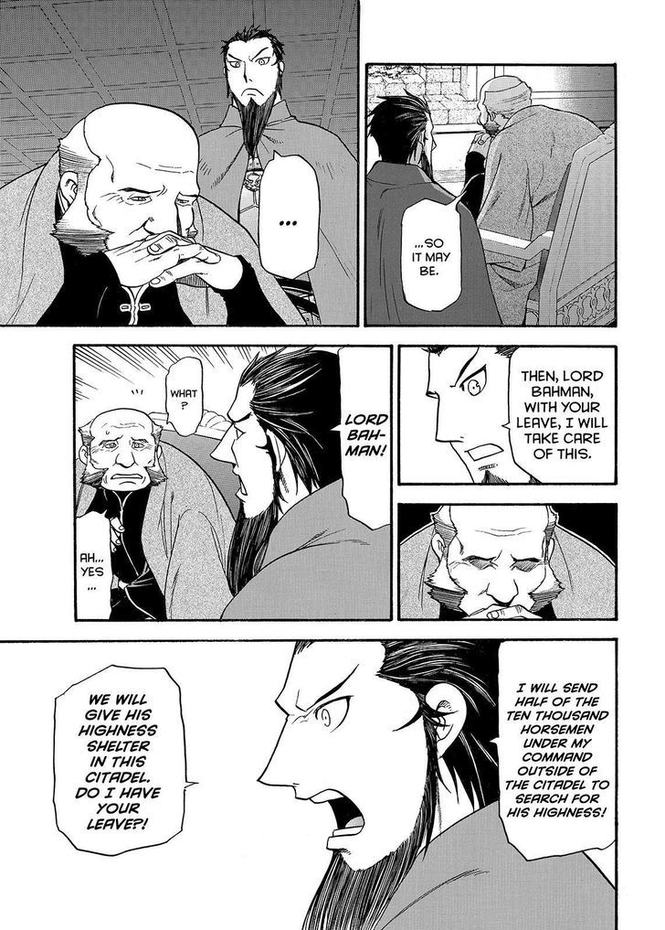 Arslan Senki (Arakawa Hiromu) - Chapter 35 : Twin-Blade's Falcon